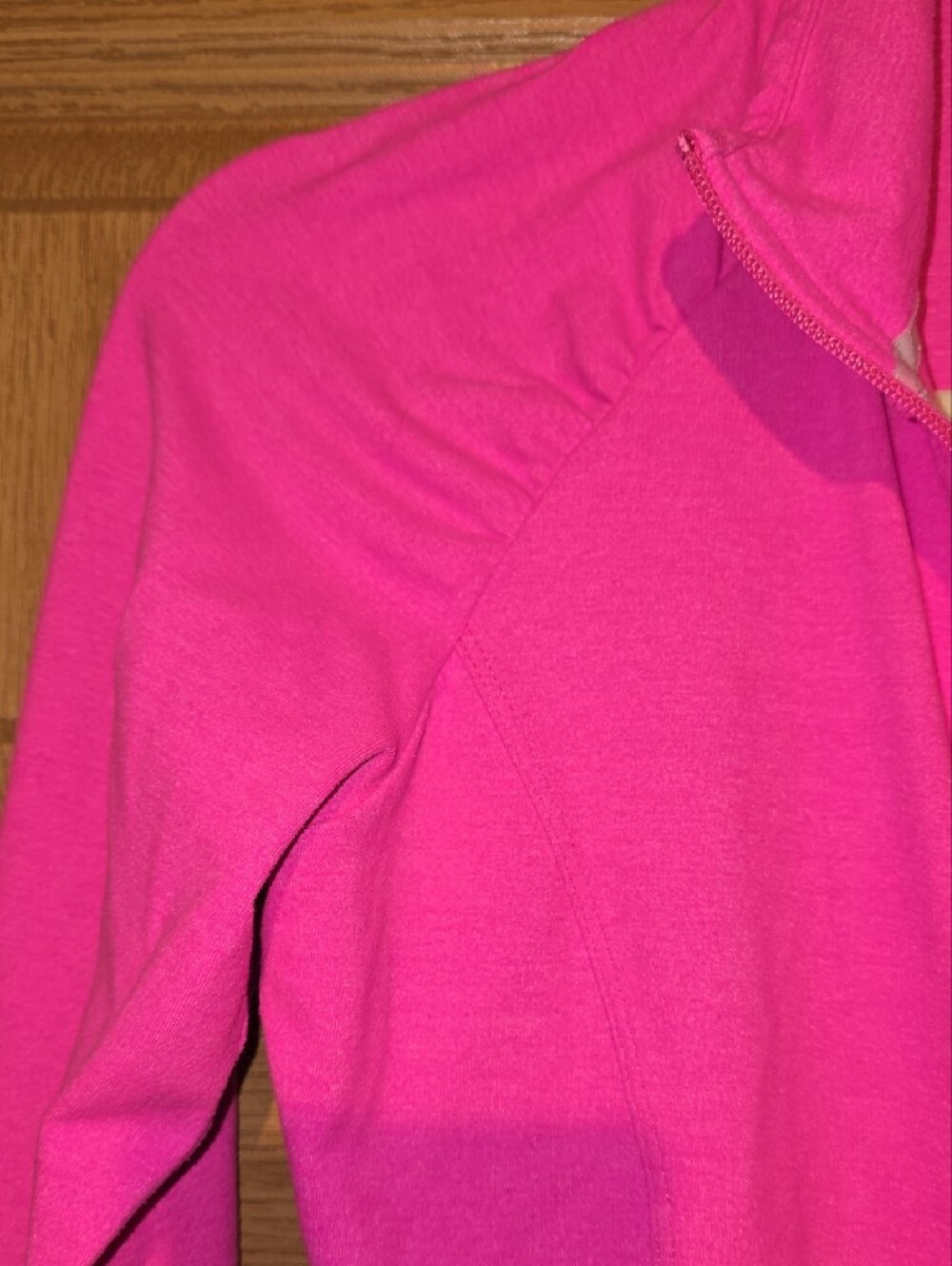 Lilly Pulitzer Bright Pink Zip-Up Active Jacket - Picture 3 of 7